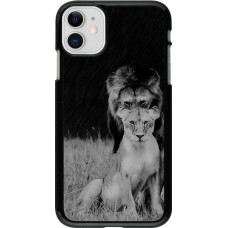 Coque iPhone 11 - Angry lions