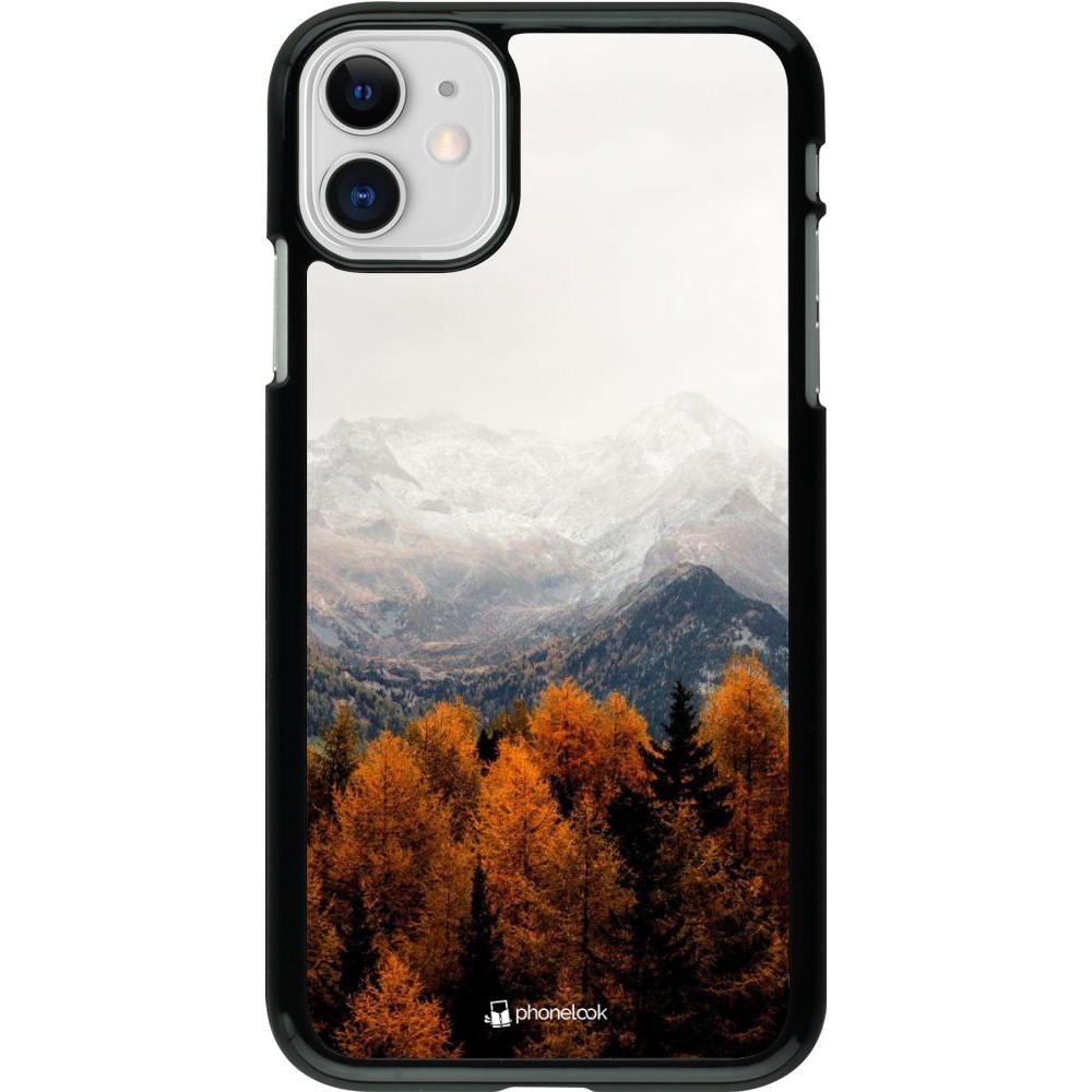Hülle iPhone 11 - Autumn 21 Forest Mountain