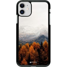 Coque iPhone 11 - Autumn 21 Forest Mountain