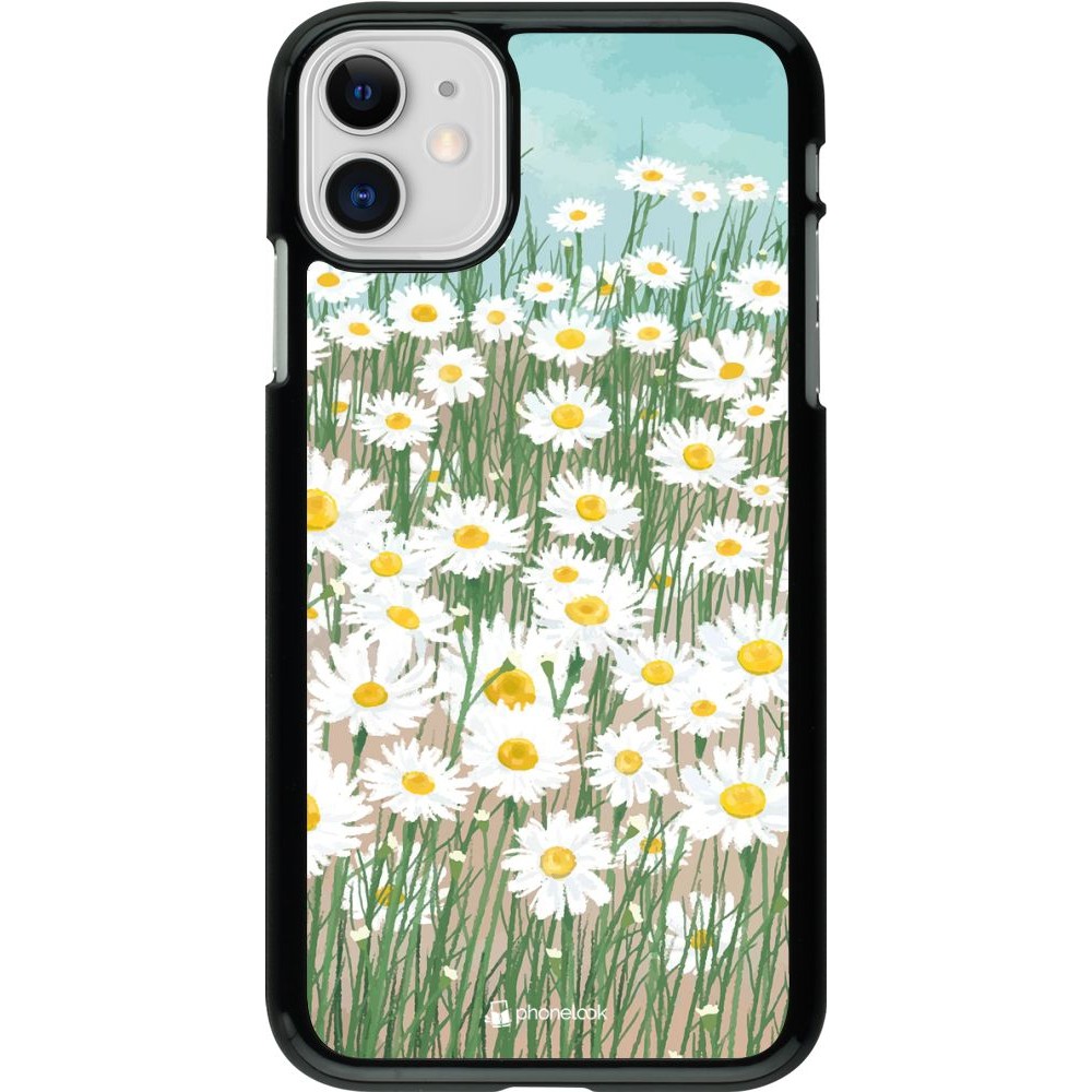 Coque iPhone 11 - Flower Field Art