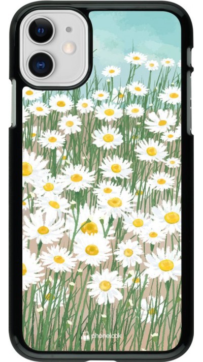 Coque iPhone 11 - Flower Field Art