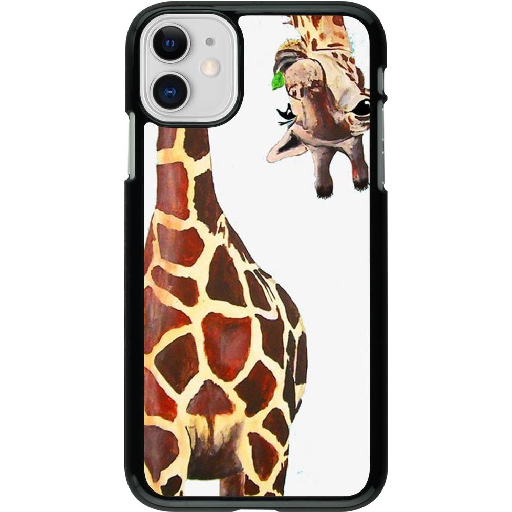 Hülle iPhone 11 - Giraffe Fit