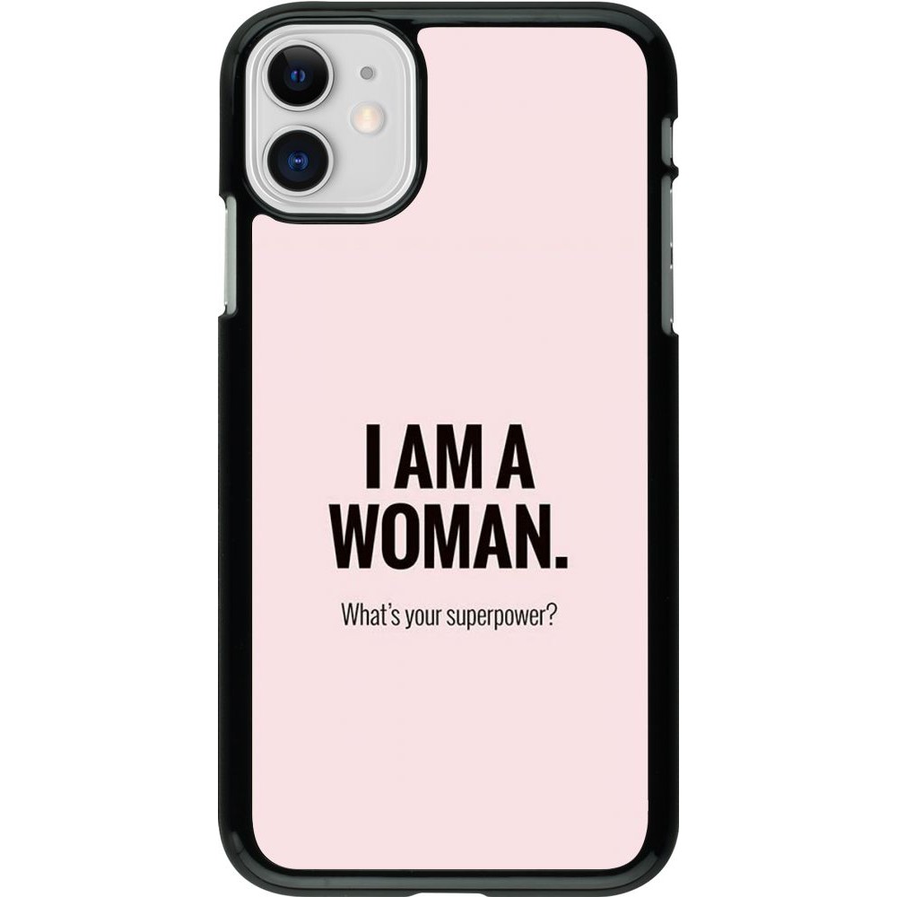Hülle iPhone 11 - I am a woman