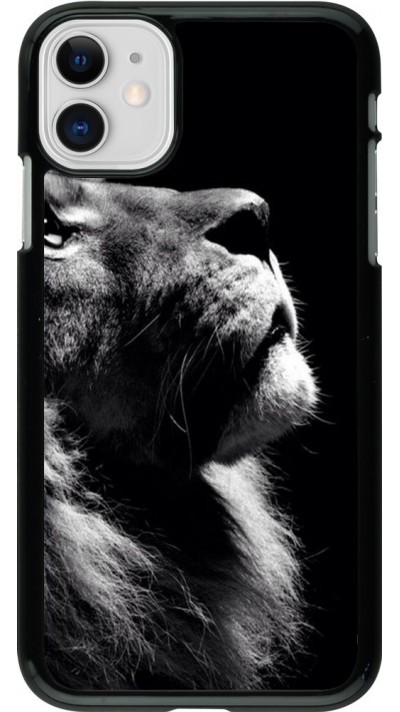Coque iPhone 11 - Lion looking up