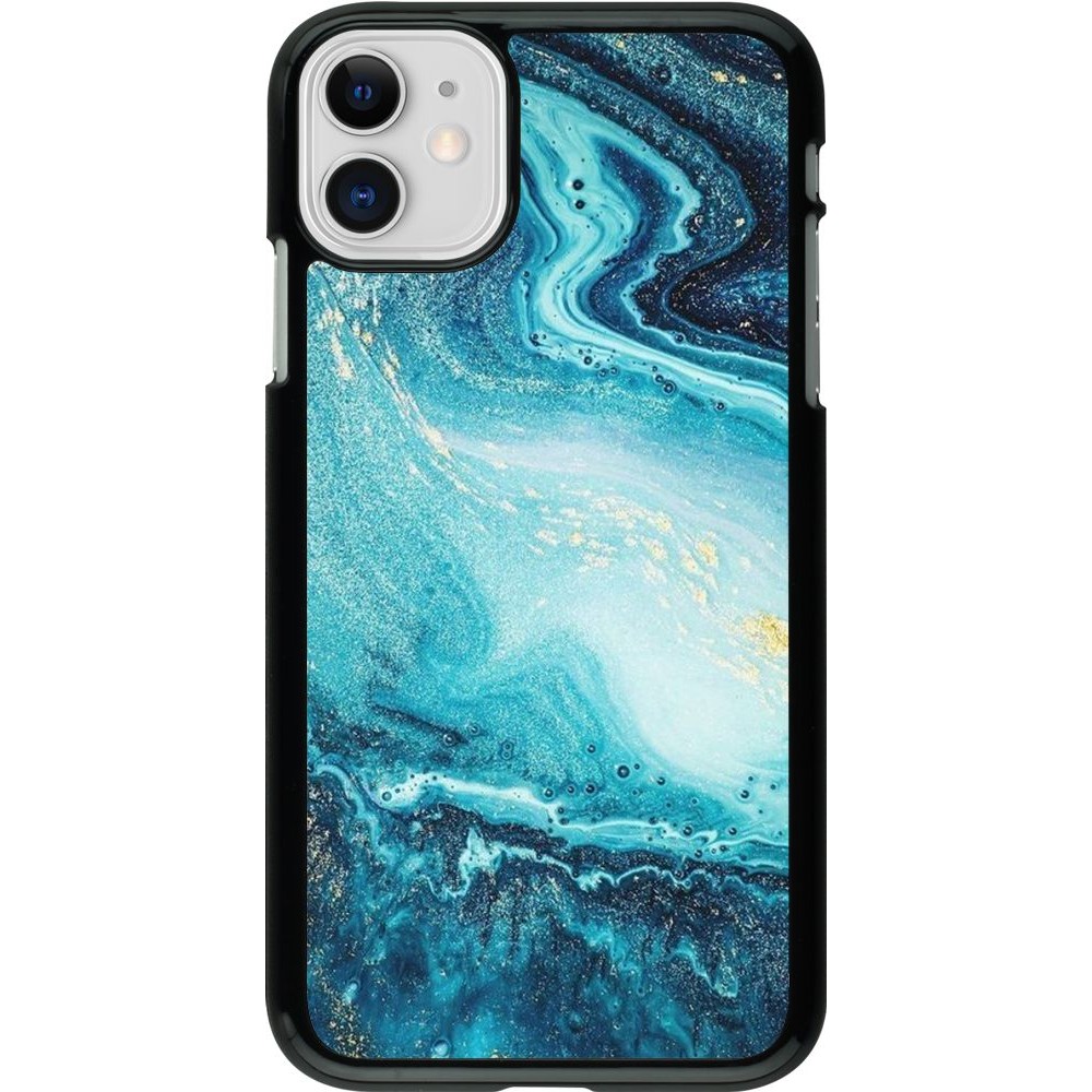Coque iPhone 11 - Sea Foam Blue