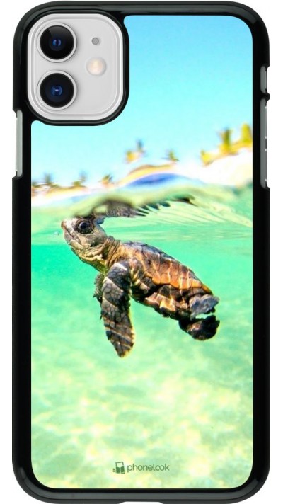 Coque iPhone 11 - Turtle Underwater