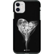 Coque iPhone 11 - Valentine 2022 Black Smoke