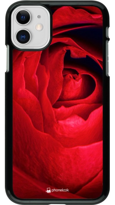 Coque iPhone 11 - Valentine 2022 Rose