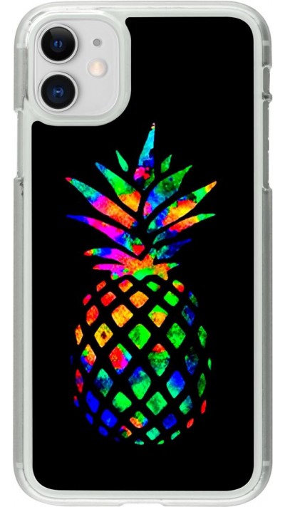 Coque iPhone 11 - Plastique transparent Ananas Multi-colors