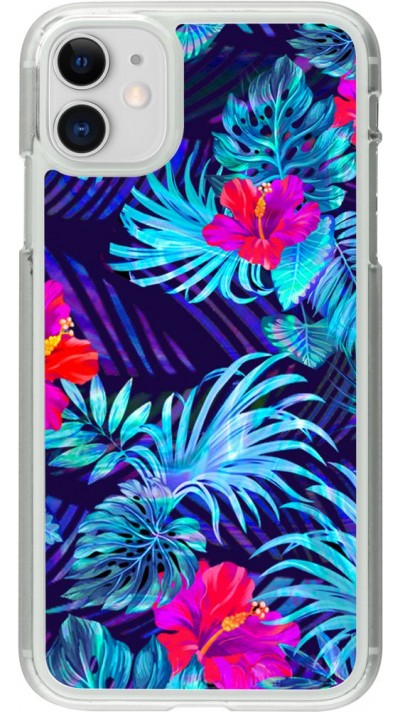 Coque iPhone 11 - Plastique transparent Blue Forest