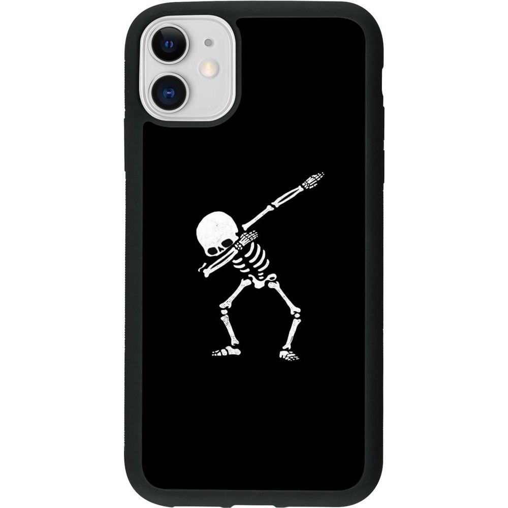 Hülle iPhone 11 - Silikon schwarz Halloween 19 09