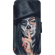 Hülle iPhone 11 - Wallet schwarz Halloween 18 19