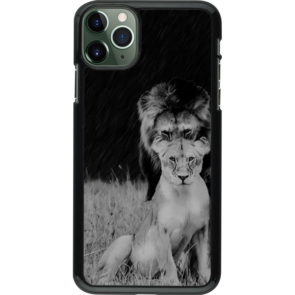 Coque iPhone 11 Pro Max - Angry lions