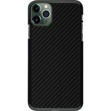 Hülle iPhone 11 Pro Max - Carbon Basic