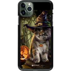 Coque iPhone 11 Pro Max - Halloween 21 Witch cat