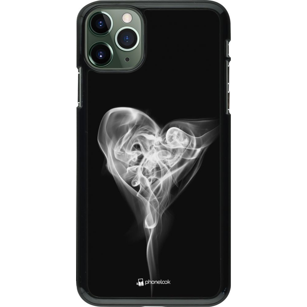 Coque iPhone 11 Pro Max - Valentine 2022 Black Smoke