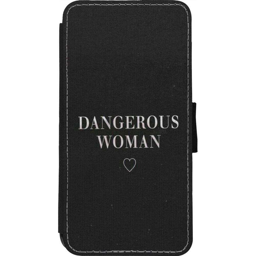 Coque iPhone 11 Pro Max - Wallet noir Dangerous woman