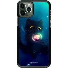 Coque iPhone 11 Pro - Cute Cat Bubble