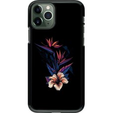 Coque iPhone 11 Pro - Dark Flowers