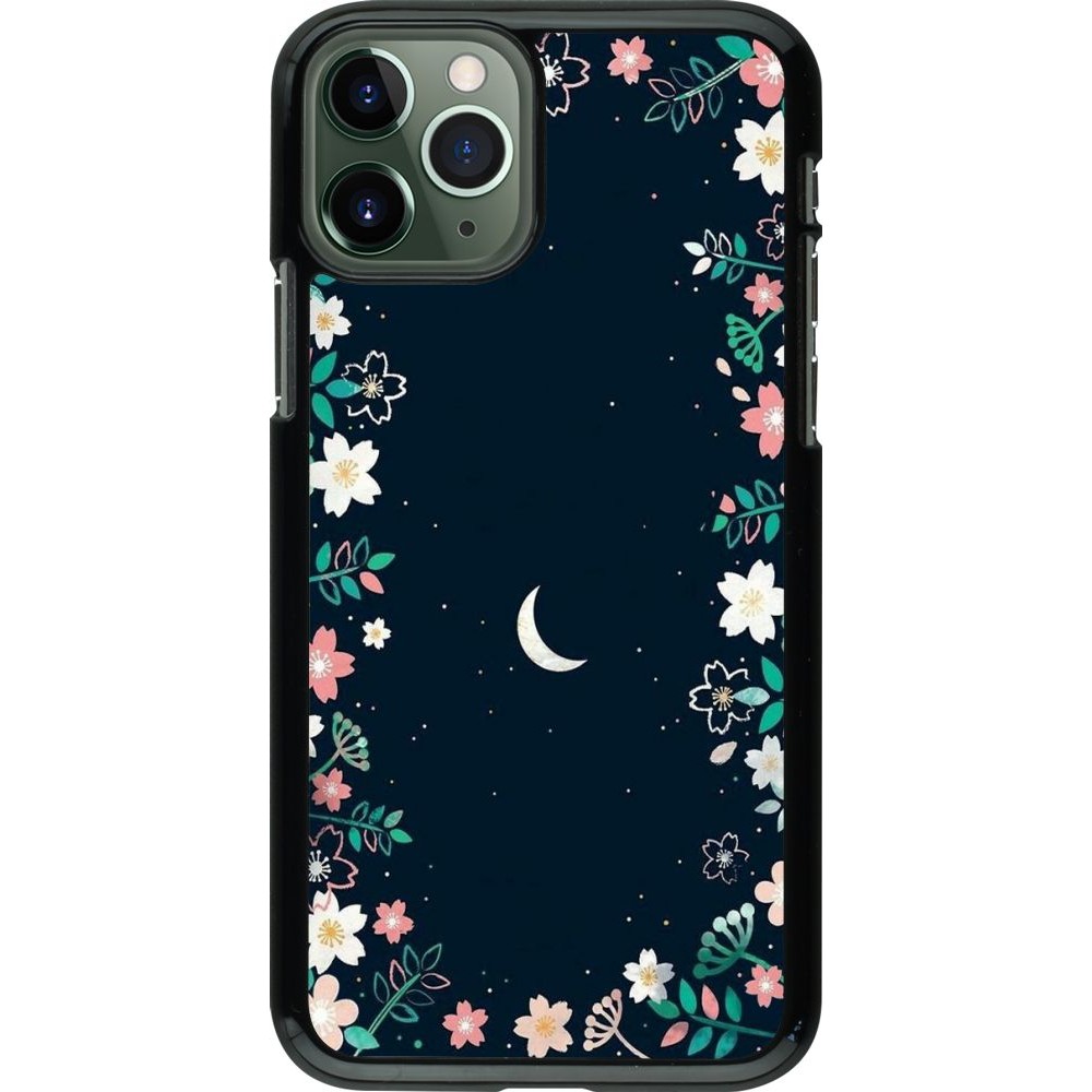 Coque iPhone 11 Pro - Flowers space