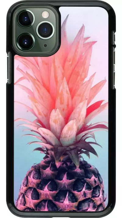 Coque iPhone 11 Pro - Purple Pink Pineapple