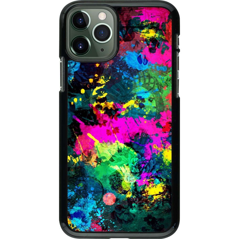 Hülle iPhone 11 Pro - splash paint