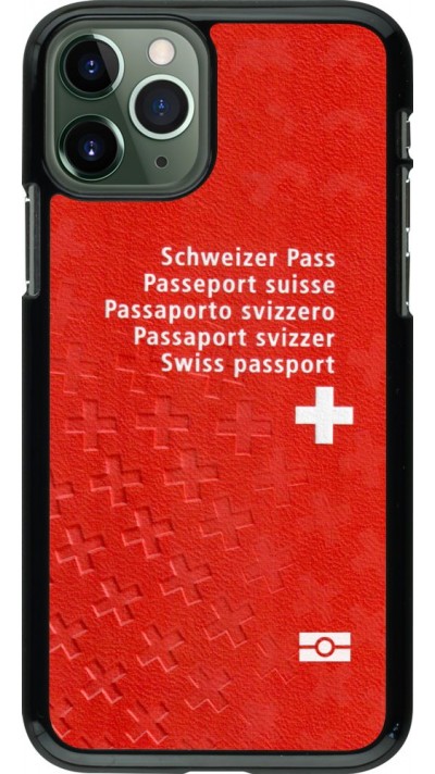 Hülle iPhone 11 Pro - Swiss Passport