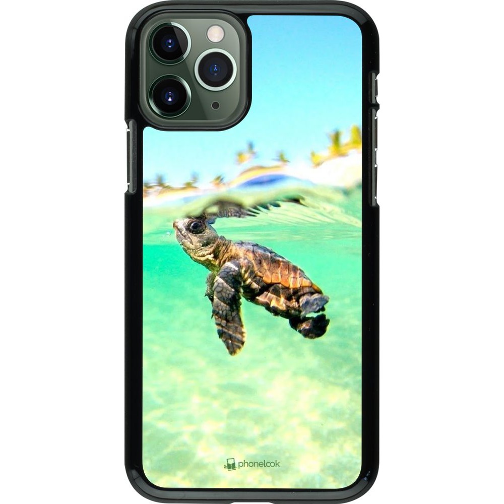 Coque iPhone 11 Pro - Turtle Underwater
