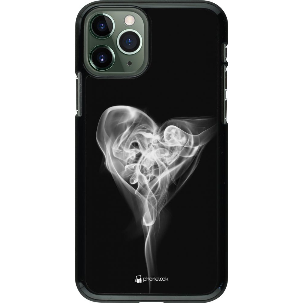 Hülle iPhone 11 Pro - Valentine 2022 Black Smoke