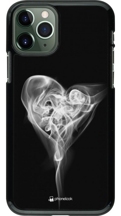 Coque iPhone 11 Pro - Valentine 2022 Black Smoke