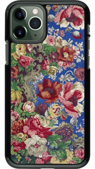 Hülle iPhone 11 Pro - Vintage Art Flowers