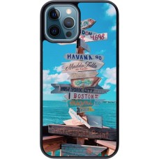 Coque iPhone 12 / 12 Pro - Cool Cities Directions
