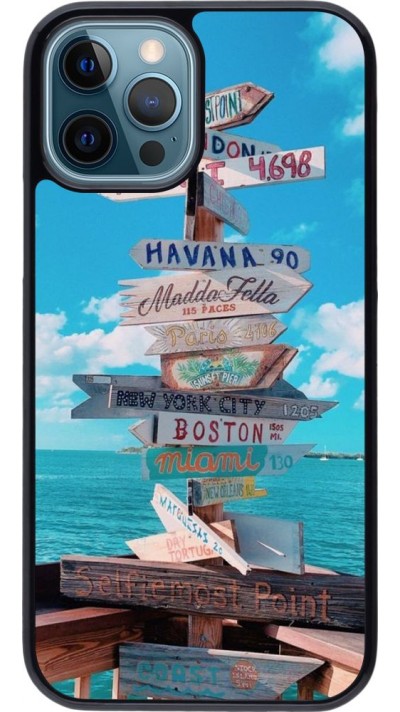 Coque iPhone 12 / 12 Pro - Cool Cities Directions