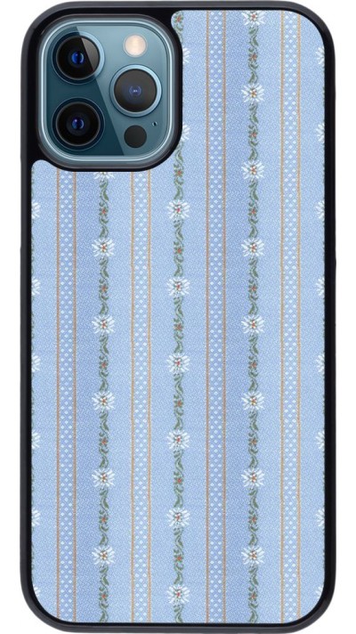 Coque iPhone 12 / 12 Pro - Edel- Weiss