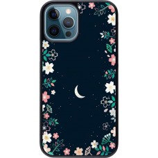 Coque iPhone 12 / 12 Pro - Flowers space