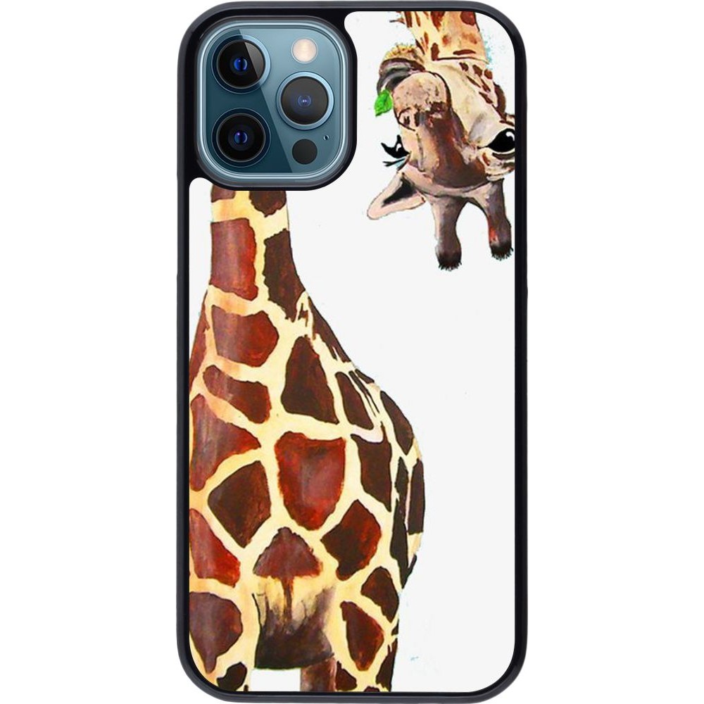 Coque iPhone 12 / 12 Pro - Giraffe Fit