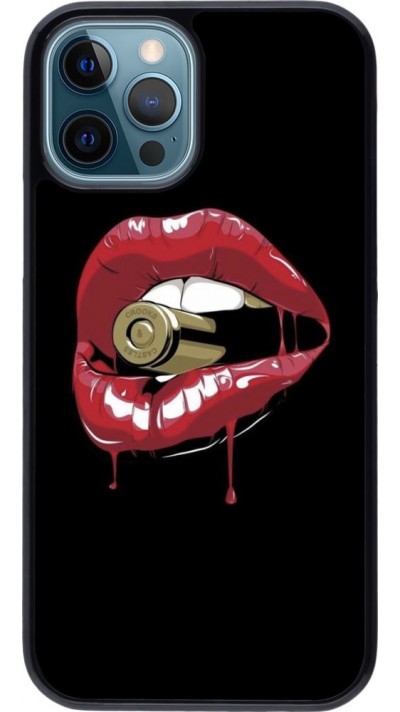 Coque iPhone 12 / 12 Pro - Lips bullet
