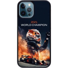 Hülle iPhone 12 / 12 Pro - Max Verstappen 2021 World Champion
