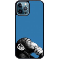 Coque iPhone 12 / 12 Pro - Monkey Pop Art