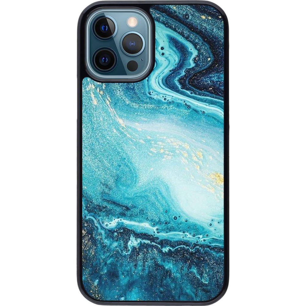 Coque iPhone 12 / 12 Pro - Sea Foam Blue