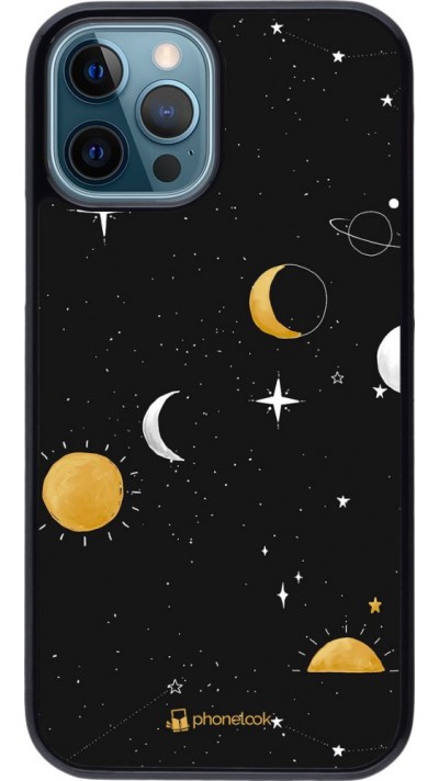 Coque iPhone 12 / 12 Pro - Space Vect- Or