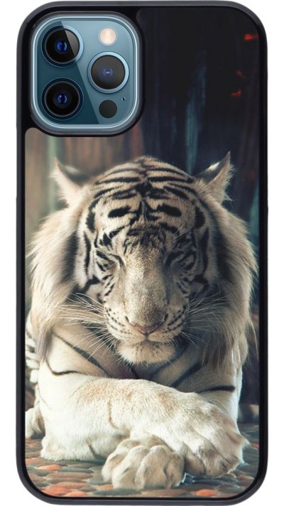 Hülle iPhone 12 / 12 Pro - Zen Tiger
