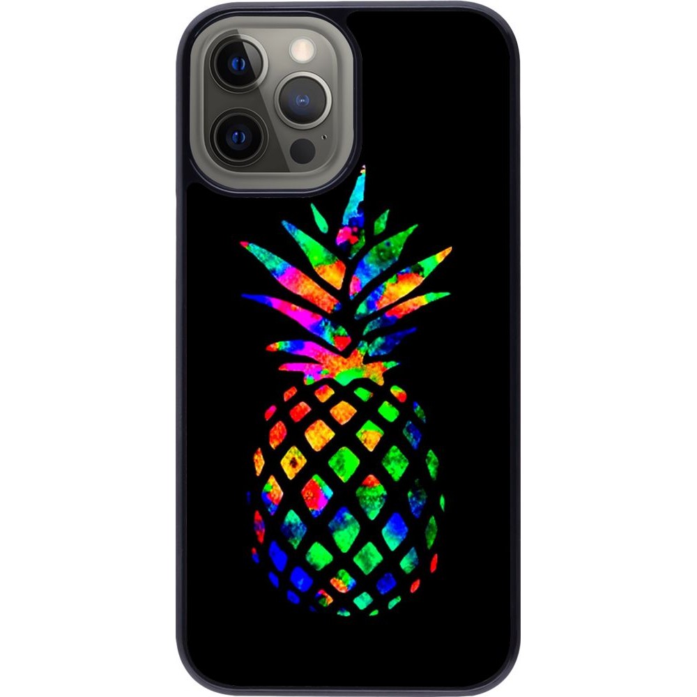Coque iPhone 12 Pro Max - Ananas Multi-colors