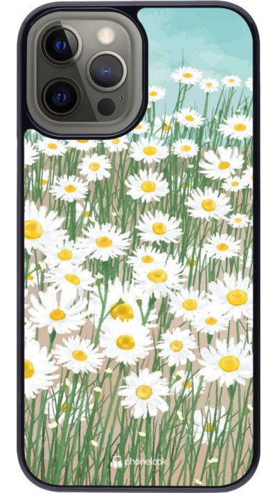 Hülle iPhone 12 Pro Max - Flower Field Art