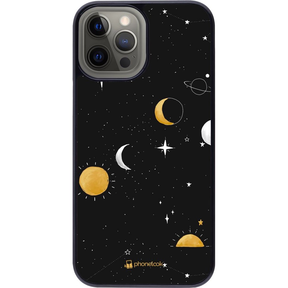Coque iPhone 12 Pro Max - Space Vect- Or