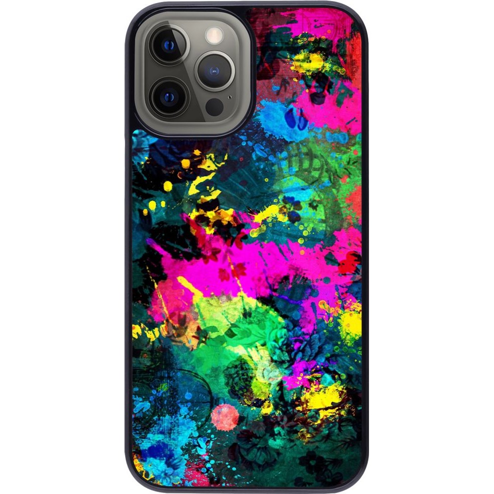 Coque iPhone 12 Pro Max - splash paint