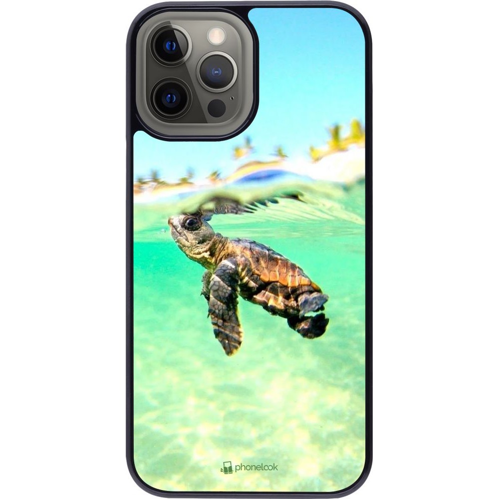 Coque iPhone 12 Pro Max - Turtle Underwater