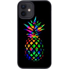 Hülle iPhone 12 mini - Ananas Multi-colors