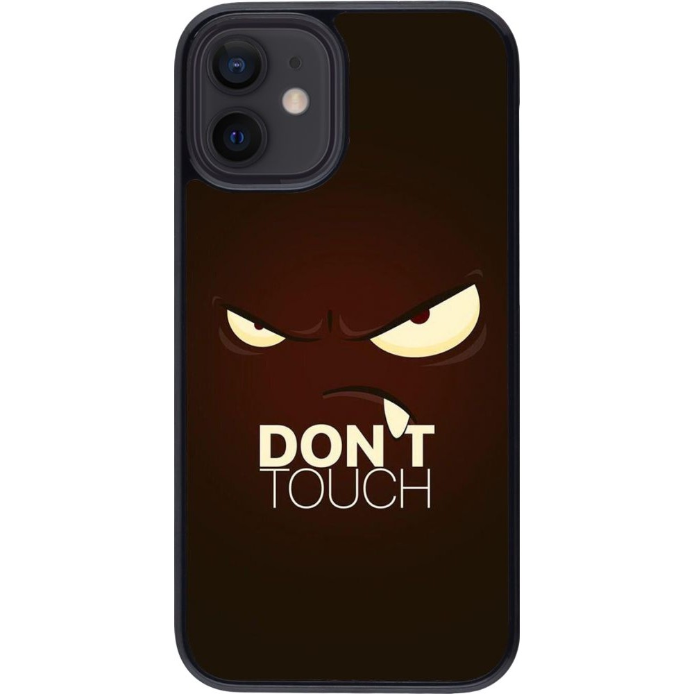 Hülle iPhone 12 mini - Angry Dont Touch