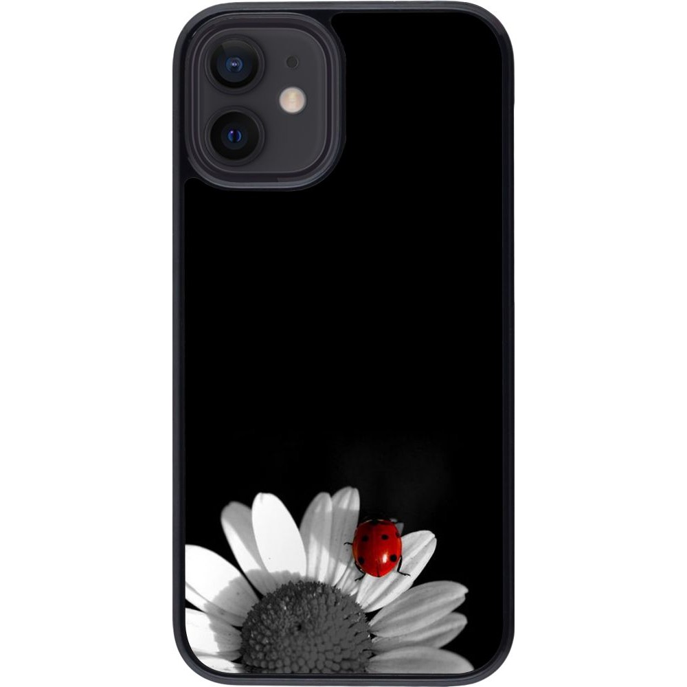Coque iPhone 12 mini - Black and white Cox